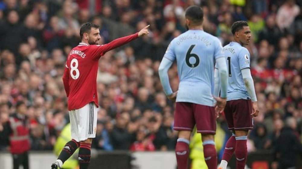 Aston Villa vs Man United. [Instagram]