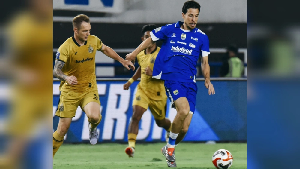 Dua Gol Ramon Tanque Antar Persib Bandung Bungkam Bhayangkara FC 2-0