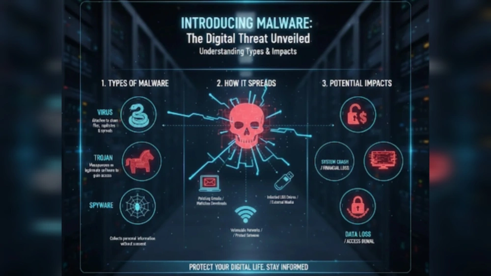 Ilustrasi malware. [Instagram]