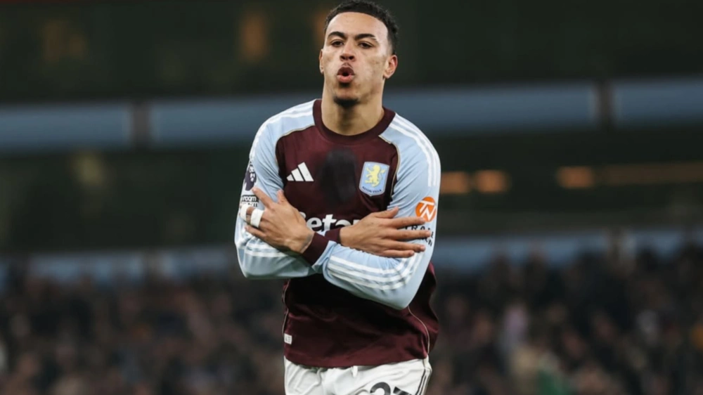 Selebrasi Morgan Rogers. [Instagram]