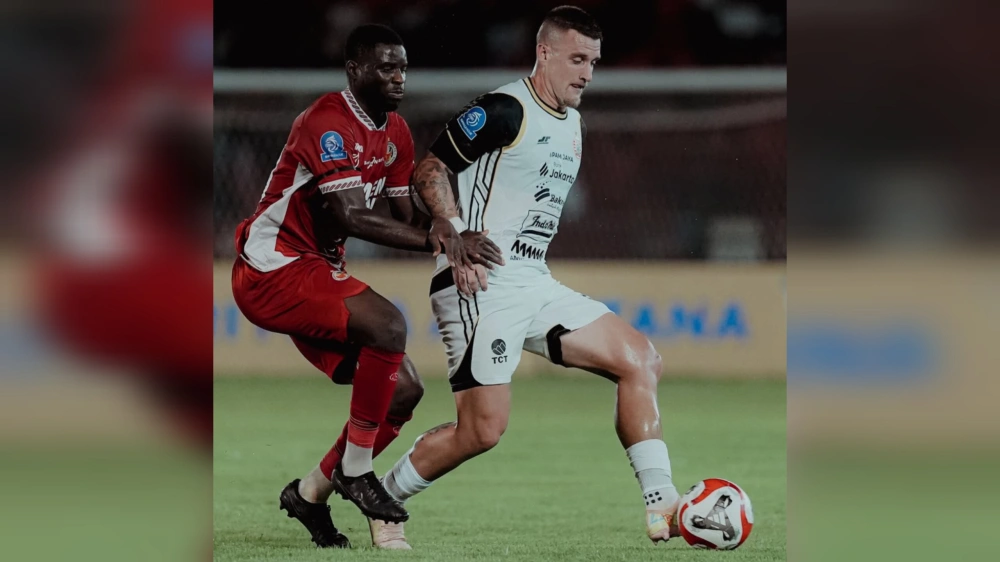 Semen Padang vs Persija. [Instagram]