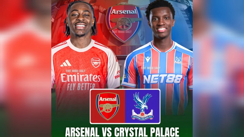 Arsenal vs Crystal Palace. [Instagram]