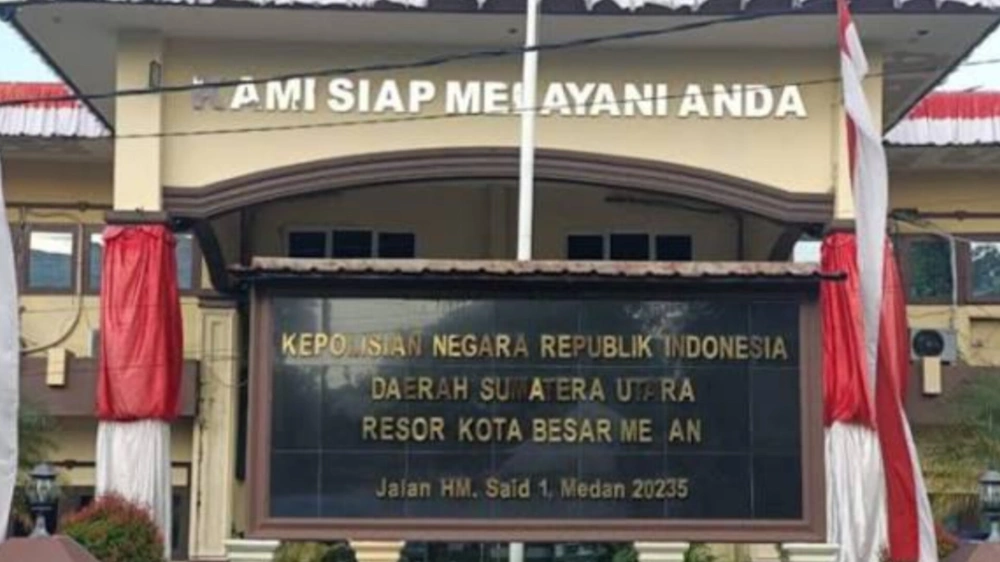 Polrestabes Medan. [Ist]