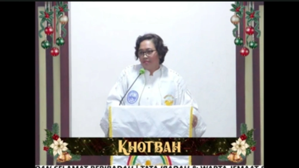 Ibadah malam Natal. [YouTube]