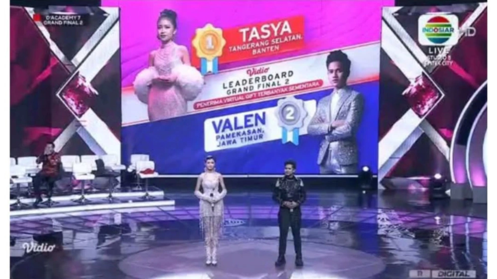 Tasya unggul sementara. [Instagram]