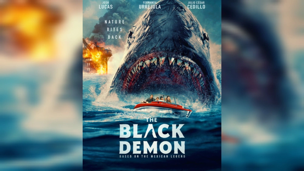 Sinopsis The Black Demon, Teror Hiu Megalodon Menggila!