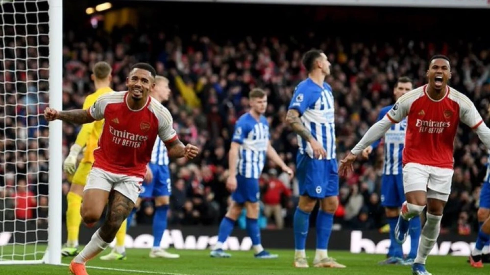 Arsenal vs Brighton. [Instagram]