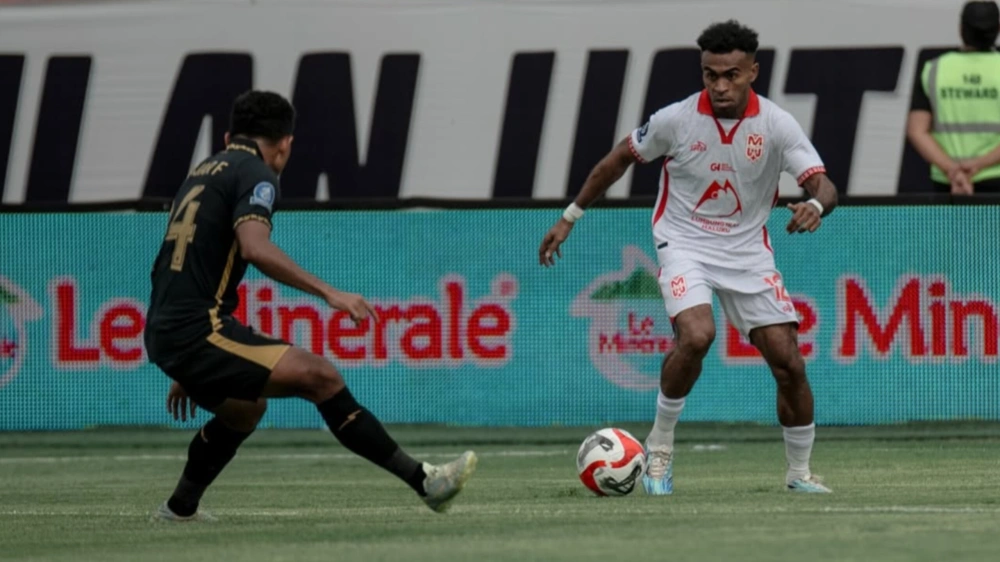 Malut United vs Borneo FC. [Instagram/@malutunitedfc]