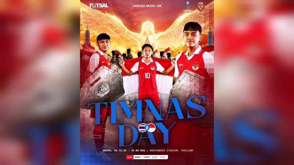 Timnas Futsal Indonesia U-16 vs Thailand. [Instagram/@timnasfutsal]