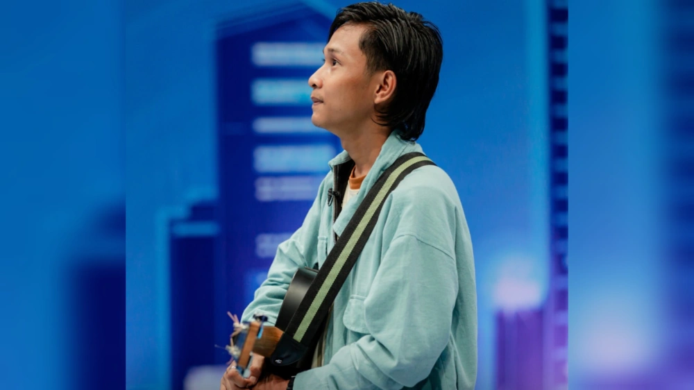 Fajar Sadboy saat audisi. [Instagram/@indonesianidolid]