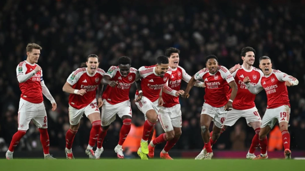 Pemain Arsenal. [Instagram/@arsenal]