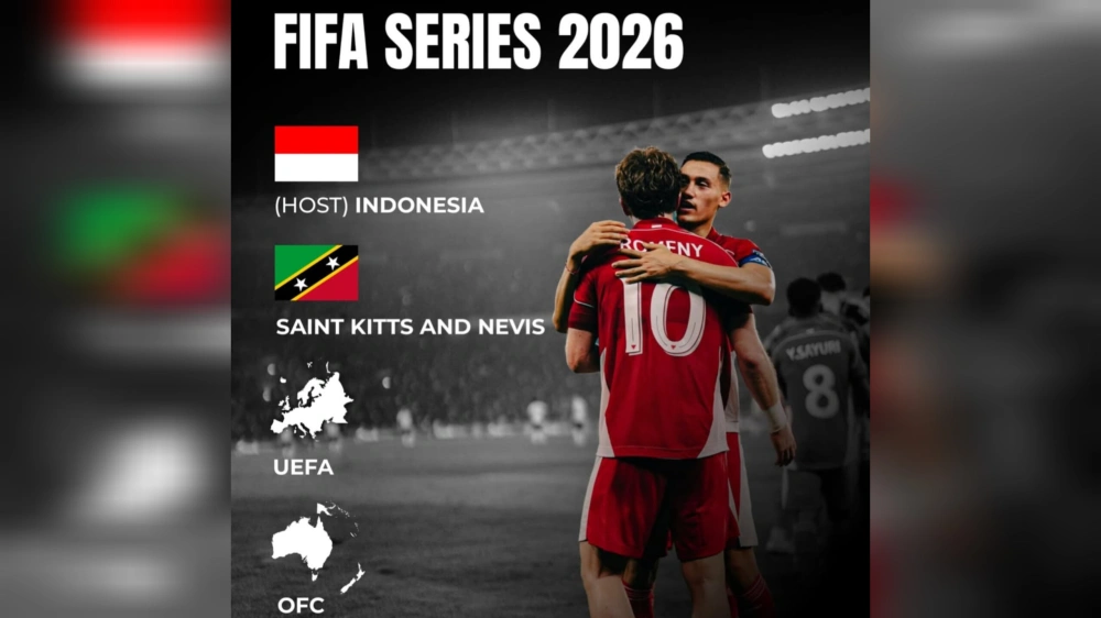 Indonesia jadi tuan rumah FIFA Series 2026. [Instagram]