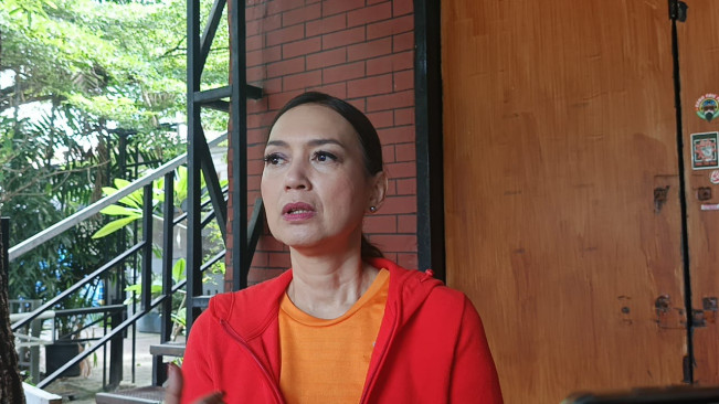 Ira Wibowo bagikan pengalaman dirinya naik Gunung Rinjani (30/6) [Selvianus Kopong Basar]