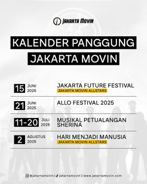 Jadwal Musikal Petualangan Sherina. (Instagram @jakartamovin)