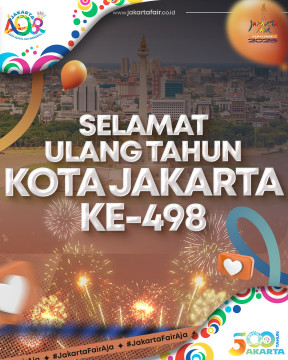 HUT Jakarta. (Instagram @jakartafairid)