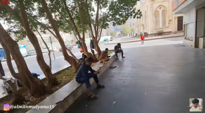 Jemaah haji ilegal di Jeddah, Arab Saudi. (YouTube)