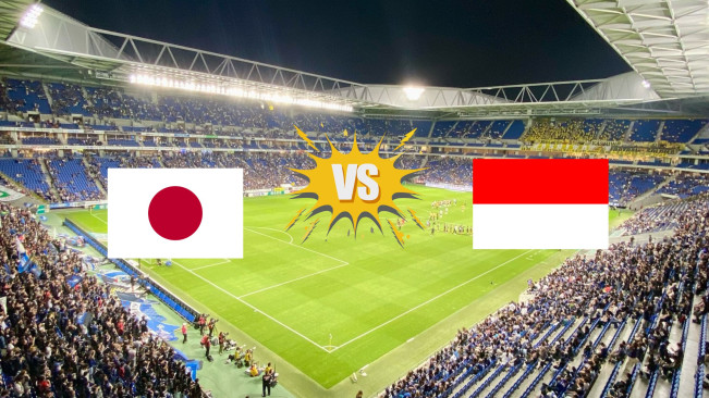 Link Live Streaming Jepang Vs Indonesia Sore Ini