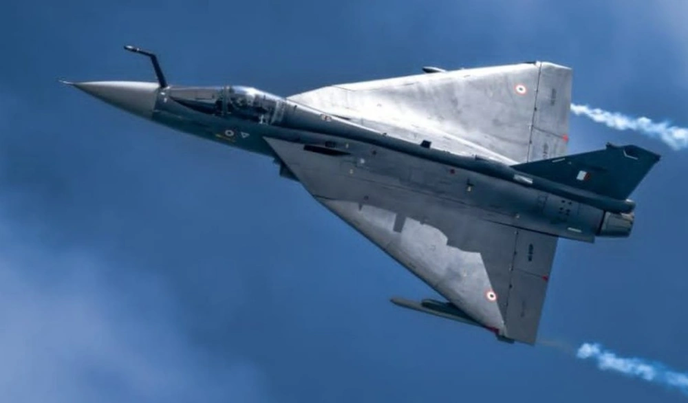 Jet tempur Tejas yang dioperasikan angkatan udara India. [X]
