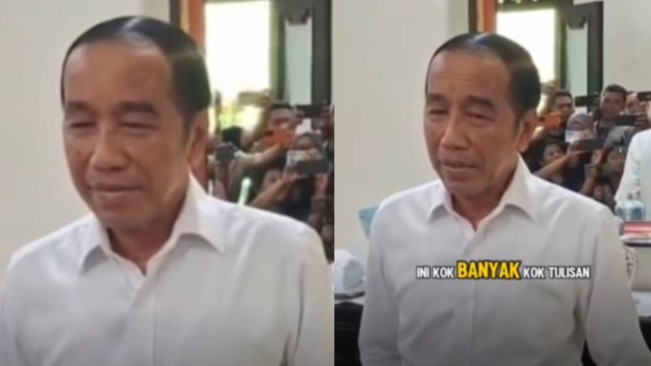 Wajah Jokowi Pucat dan Bengkak Jadi Sorotan saat Bertemu Wartawan Solo