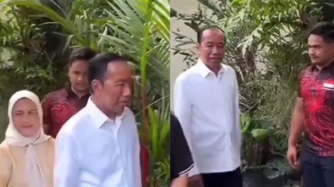 Netizen Soroti Alat Kesehatan di Perut Jokowi saat Acara Ulang Tahun, Idap Auto Imun Agresif?