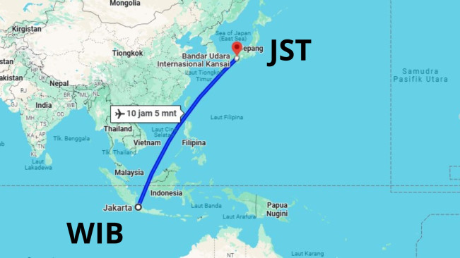 Main Jam Berapa Jepang Vs Indonesia? Berikut Perbedaan Waktu Jakarta dengan Osaka