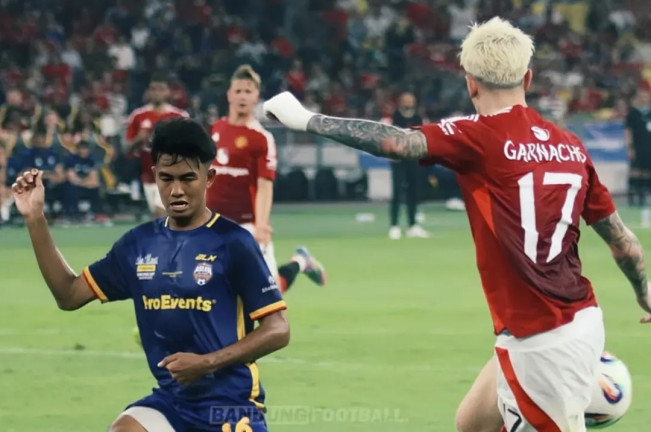 Kakang Rudianto Sulitkan Garnacho di MU vs ASEAN All-Stars, Ruben Amorim Kepincut?