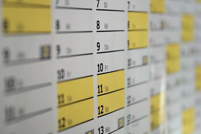Ilustrasi libur kalender. (Pixabay @webandi) 