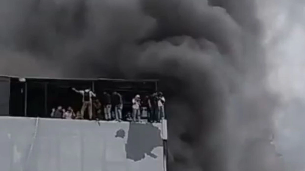 Kantor Terra Drone Kebakaran (X)