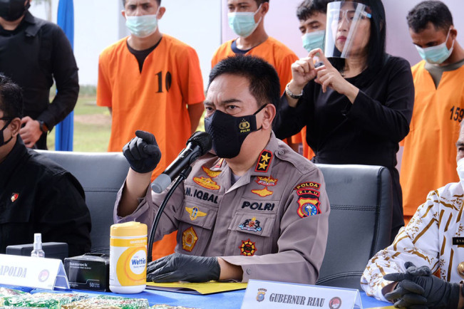 80 Kilogram Sabu dari Malaysia Disita, Irjen Iqbal Tabuh Genderang Perang