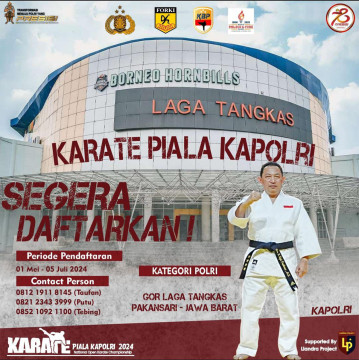Panitia Karate Kapolri Cup Antisipasi Atlet yang Cedera