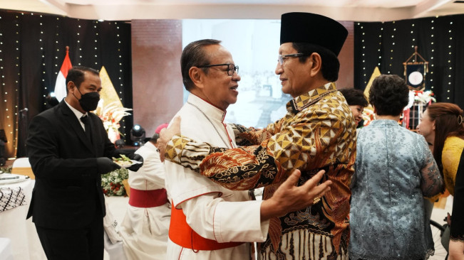 Uskup Agung Jakarta Ignatius Kardinal Suharyo Ulang Tahun Ke-75, Ini Doa dari Menag