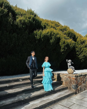 Karel Susanteo dan Anna Jobling (instagram/@annajobling)