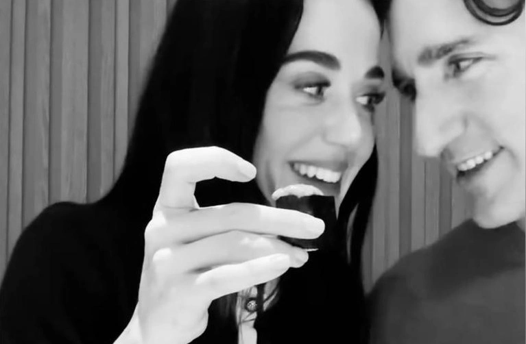 Katy Perry dan Justin Trudeau [Instagram @katyperry]