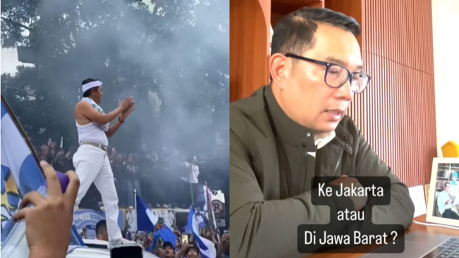 Viral KDM Ikut Konvoi Persib Juara, Netizen Justru Cari di Mana Ridwan Kamil?