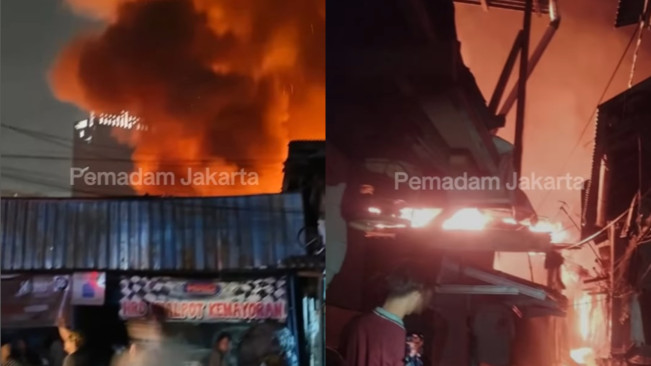 Kronologi Kebakaran di Kemayoran Gempol, Terjadi Dini Hari dan Hanguskan Ratusan Rumah