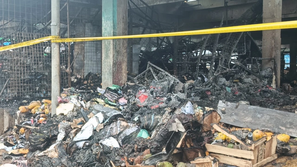 Kebakaran, kawasan Kramat Jati, Jakarta Timur (15/12/2025)[FTNews/Selvianus Kopong Basar]