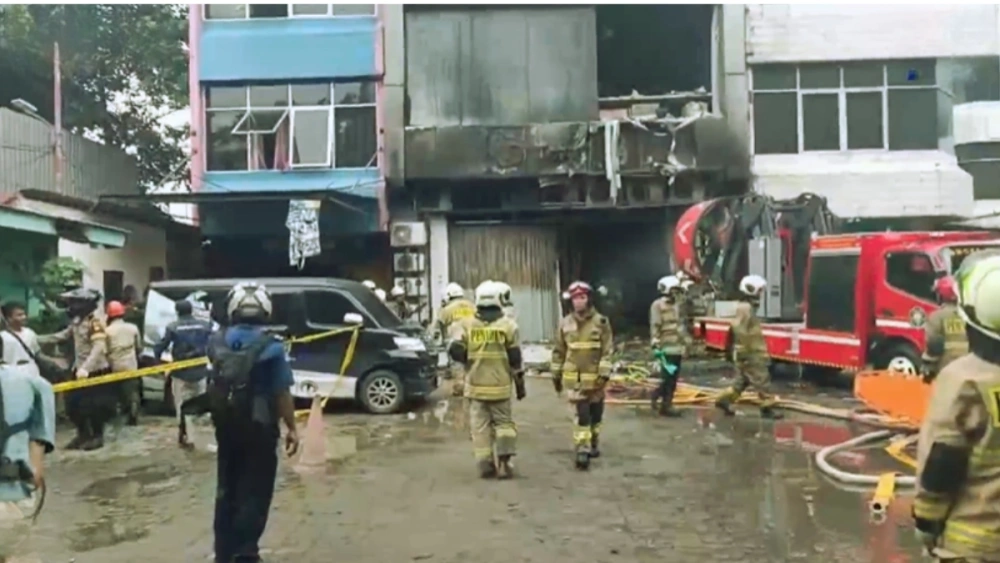 Penyebab dan Kronologi Kebakaran Ruko Terra Drone di Kemayoran, 22 Pegawai Tewas
