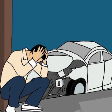 Ilustrasi kecelakaan mobil. (Pixabay @Mohamed_hassan)