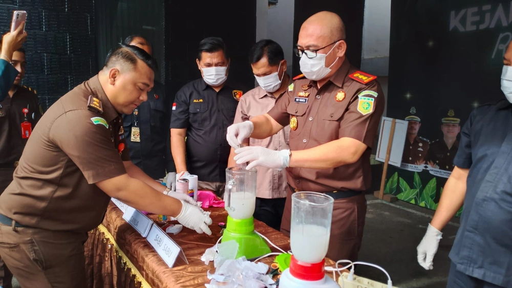 Komitmen Hukum! 17 Perkara Pidana Umum di Rejang Lebong Tuntas, Barang Bukti Dimusnahkan