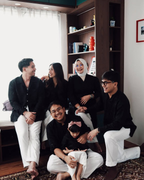 Keluarga Arief Meivio. (Instagram/@ariefmeivio3)