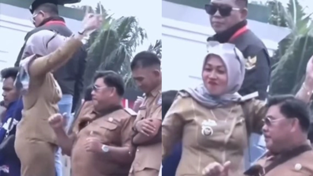Biodata dan Agama Kepala Desa Icha, Viral Joget saat Demo Dana Desa di Jakarta