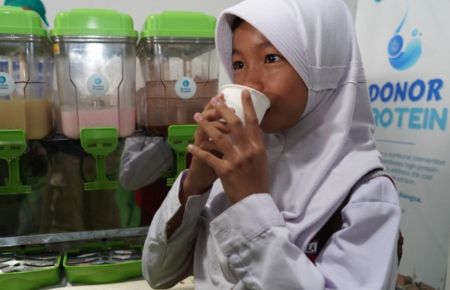 Dukung Asupan Protein Masyarakat, KKP Galakkan Produksi Susu Ikan