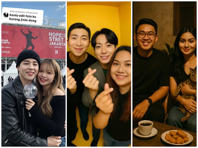 Cara Viral di TikTok Cuma Modal AI Bisa Foto Artis Favorit