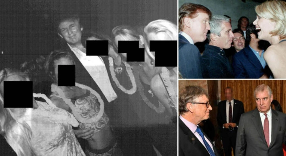 Kolase Donald Trump, Jeffrey Eipstein dan Bill Gates [House Oversight Committee]