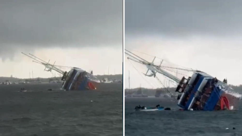 Kolase Kapal Phinisilin Bali (TikTok)