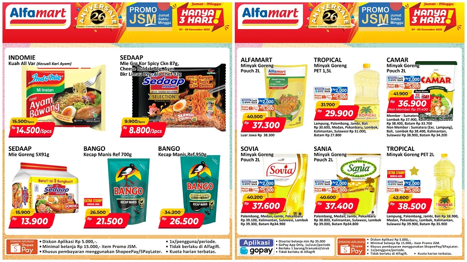 Kolase Promo Alfamart [https://www.instagram.com/alfamart/]