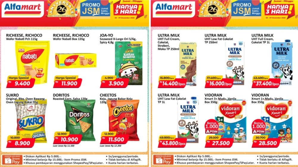 Kolase Promo Alfamart (Instagram)