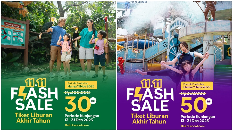 Ancol Taman Impian Gelar Promo 11.11: Tiket Murah, Liburan Akhir Tahun Makin Seru!