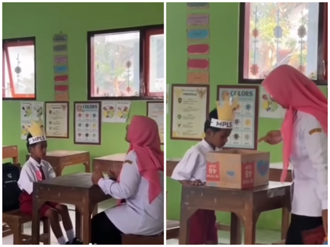 Hanya Dapat Satu Siswa Baru, SDN 1 Kendalrejo Tetap Semangat Mengajar