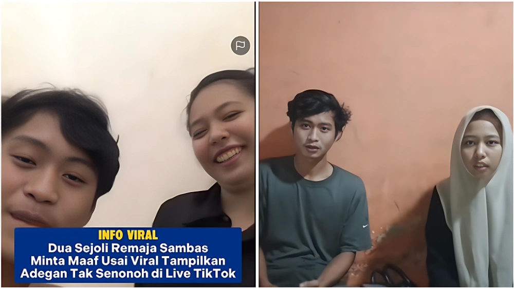 Live TikTok Panas Viral! Identitas Pelaku Dibongkar dari Logat Sambas
